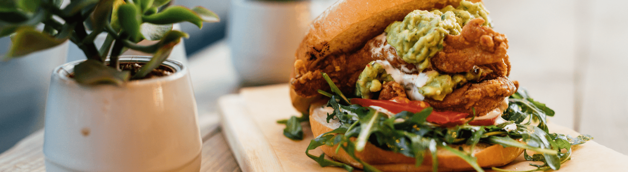 Tribal Burger chicken burger