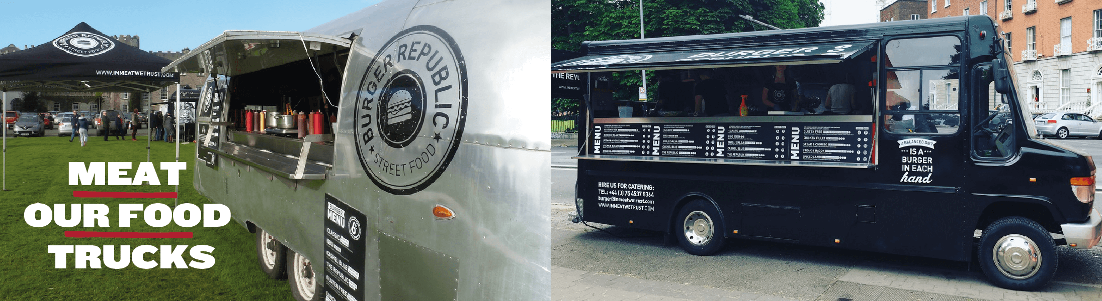 Burger food truck Belfast, Ireland
