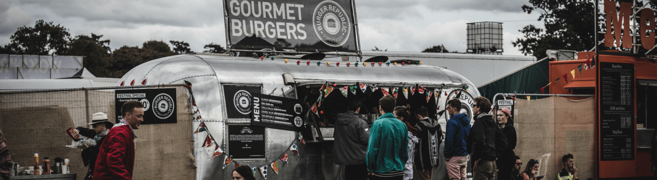 Burger airstream Belfast, Ireland